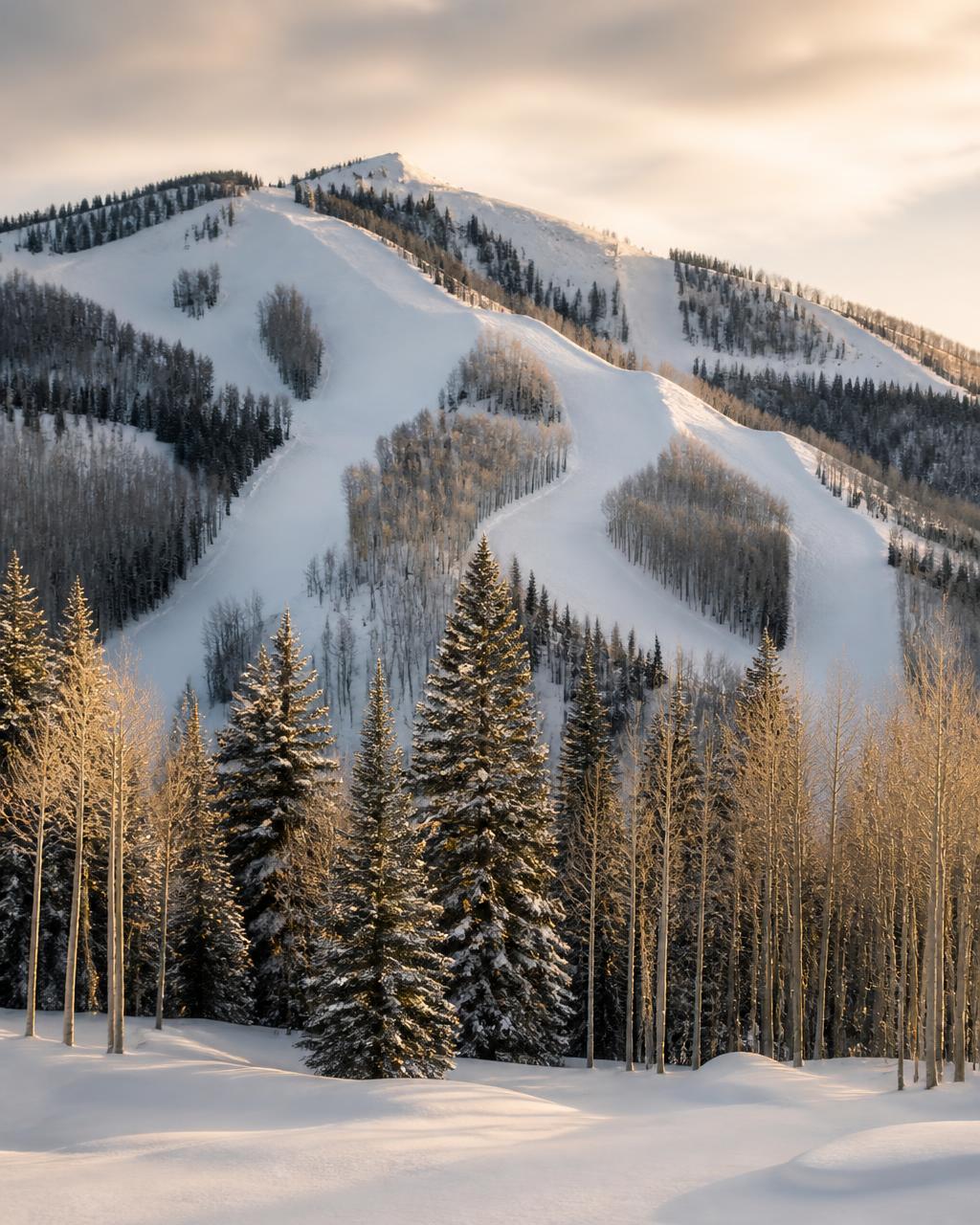 Winter in Park City, Utah